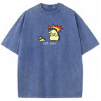 Cute Parent & Kid Typhlosion Vintage Washed T-Shirt