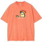 Cute Parent & Kid Typhlosion Vintage Washed T-Shirt