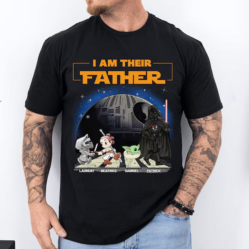 Personalized I Am Their Father Shirt Secondary image