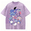 Pokémon Popplio And Mantyke Unisex Vintage Washed Tee