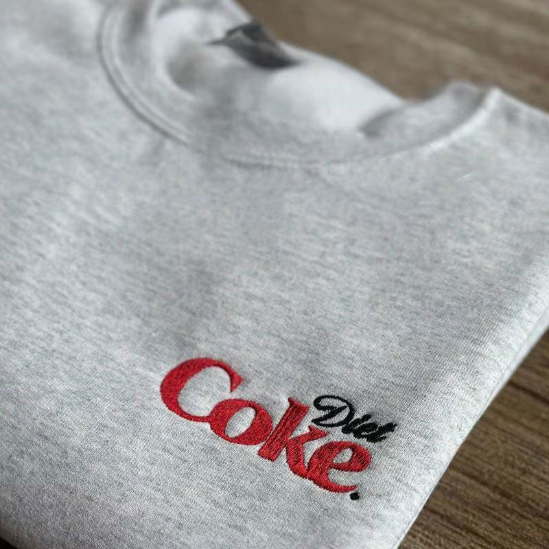 Diet Coke Embroidered Sweatshirt Main image