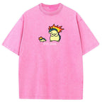 Cute Parent & Kid Typhlosion Vintage Washed T-Shirt