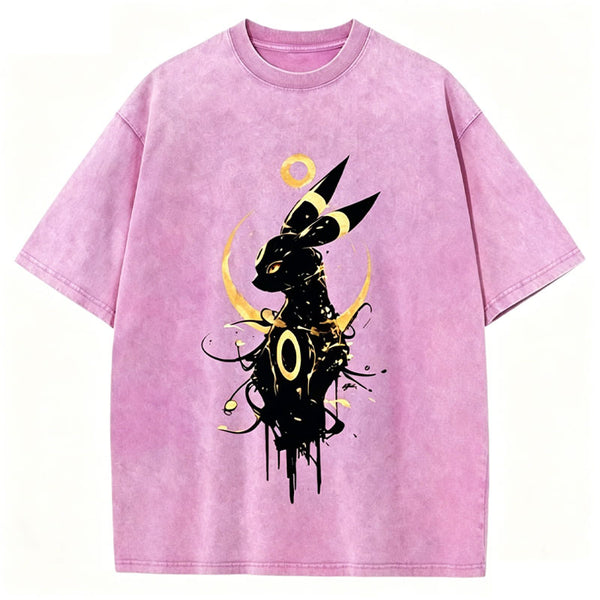 Umbreon Unisex Vintage Washed Tee