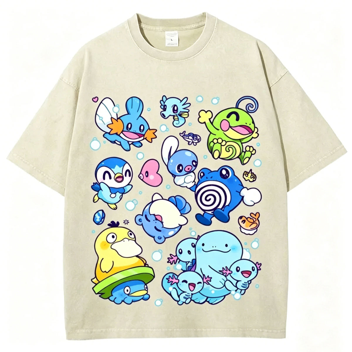 Pokémon Weaving Unisex Vintage Washed Tee Secondary image