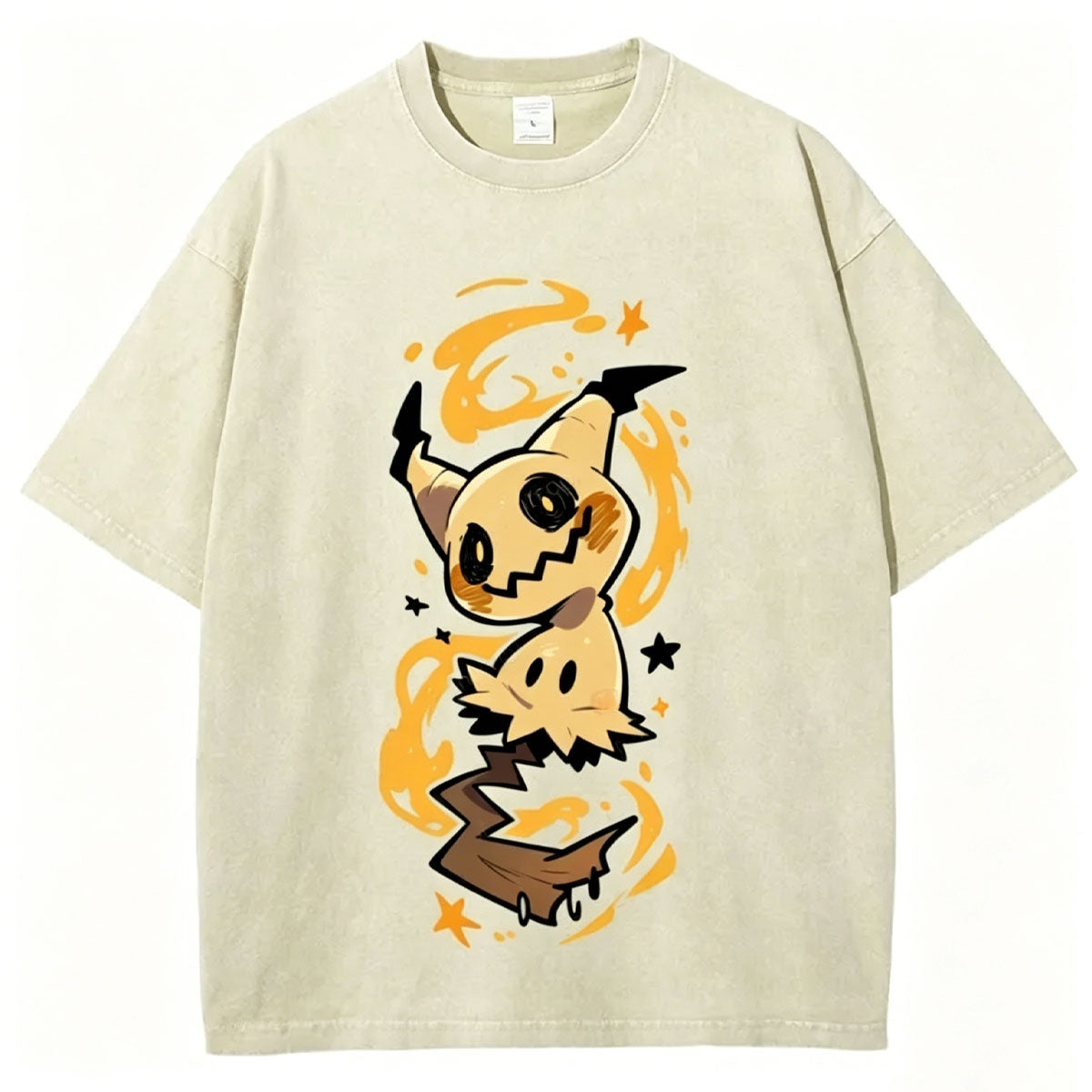 Mimikyu Unisex Vintage Washed Tee