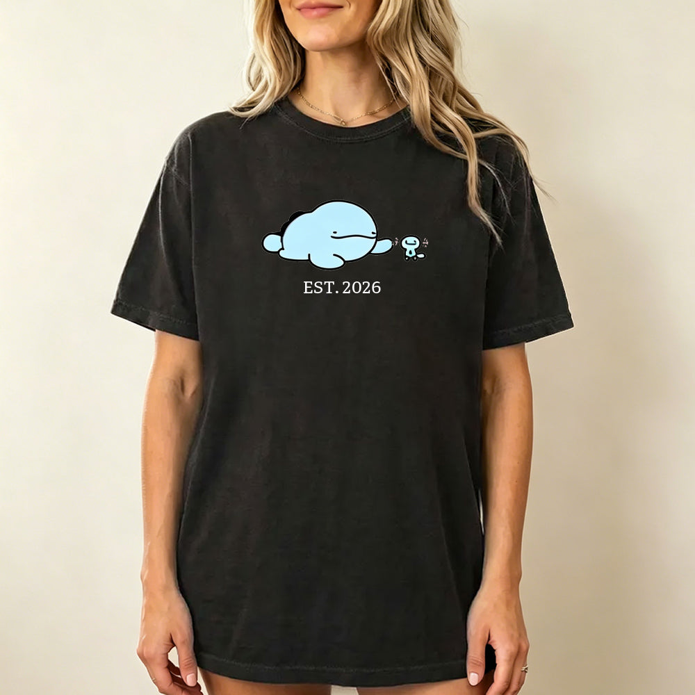 Cute Parent & Kid Quagsire Vintage Washed T-Shirt Secondary image