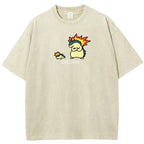 Cute Parent & Kid Typhlosion Vintage Washed T-Shirt