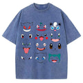 Poké Faces Anime Vintage Tee | Pokemon