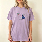 Cute Parent & Kid Greninja Vintage Washed T-Shirt