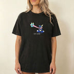 Cute Parent & Kid Greninja Vintage Washed T-Shirt