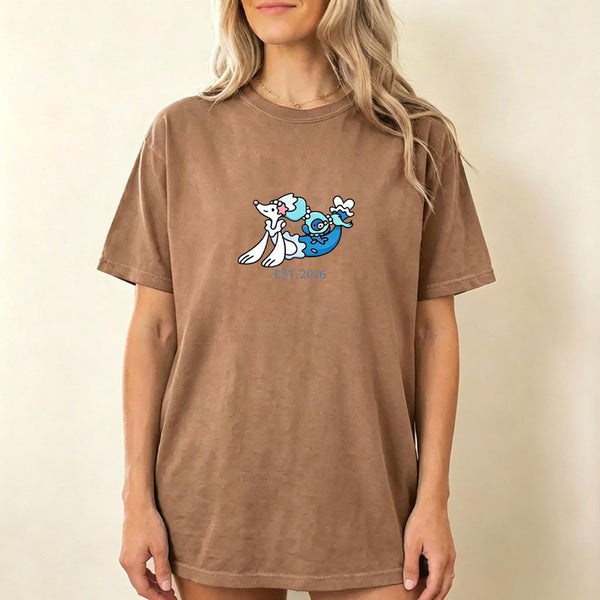 Cute Parent & Kid Primarina Vintage Washed T-Shirt
