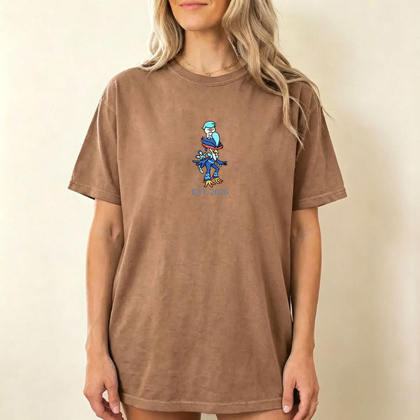 Cute Parent & Kid Quaquaval Vintage Washed T-Shirt