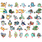 Cute Parent & Kid Pokemon Family Collection Vintage T-Shirt