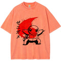 Ink Wash Squirtle Kanji Vintage Tee | Pokemon Anime