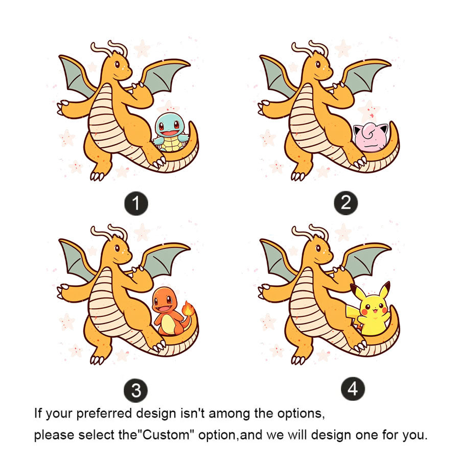 Dragonite Mom & Little Pokemon Kids Family Tee Secondary image