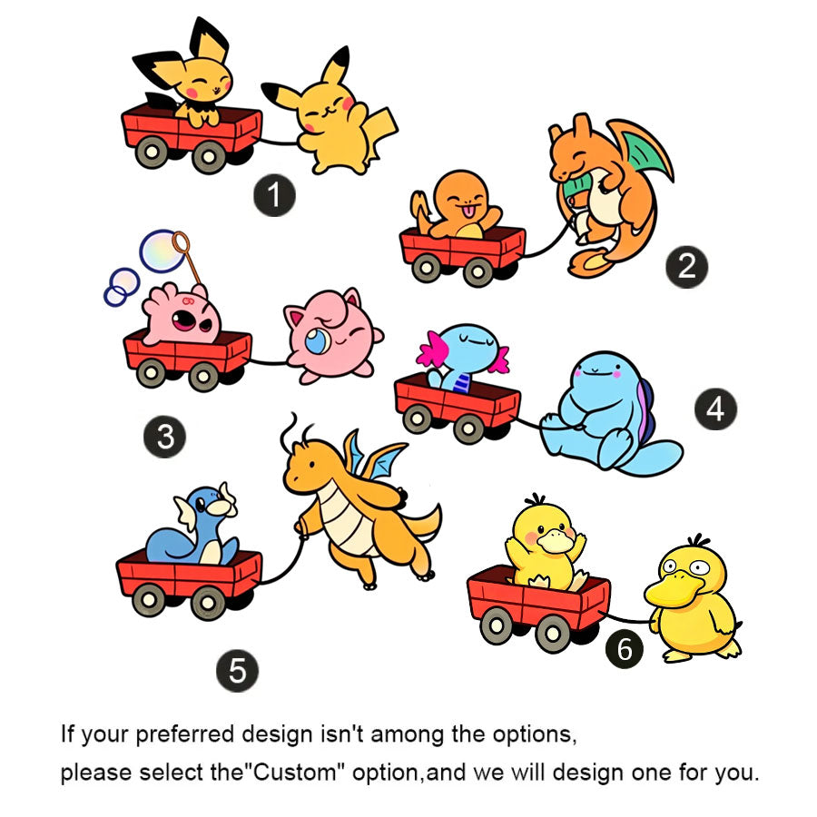 Custom EST. Year Personalized Pokémon Advanced Form DAD Vintage Washed Tee Secondary image