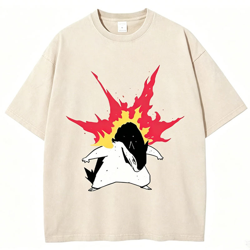 Pokémon Typhlosion Unisex Vintage Washed Tee
