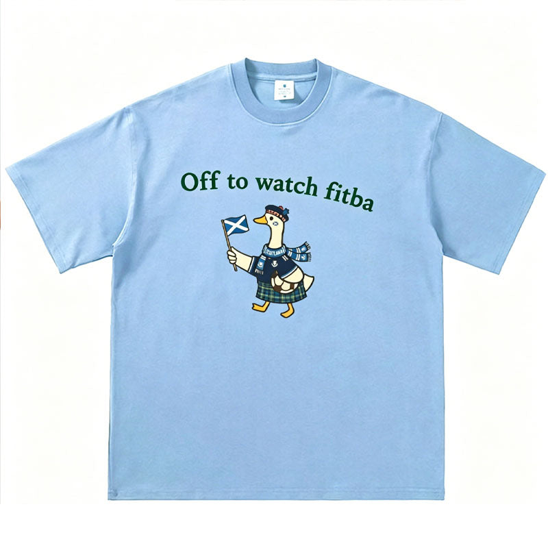 Off To Watch Fitba T-Shirt
