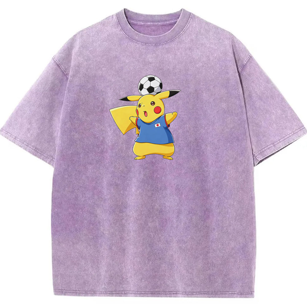 2026 World Cup Pokemon Japan Pikachu Graphic Tee