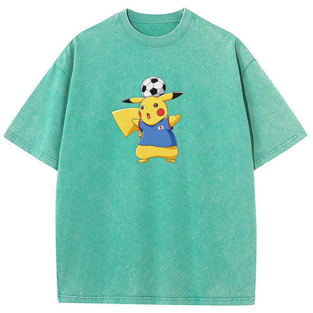 2026 World Cup Pokemon Japan Pikachu Graphic Tee