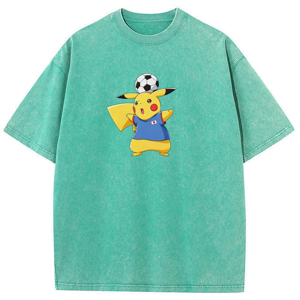 2026 World Cup Pokemon Japan Pikachu Graphic Tee