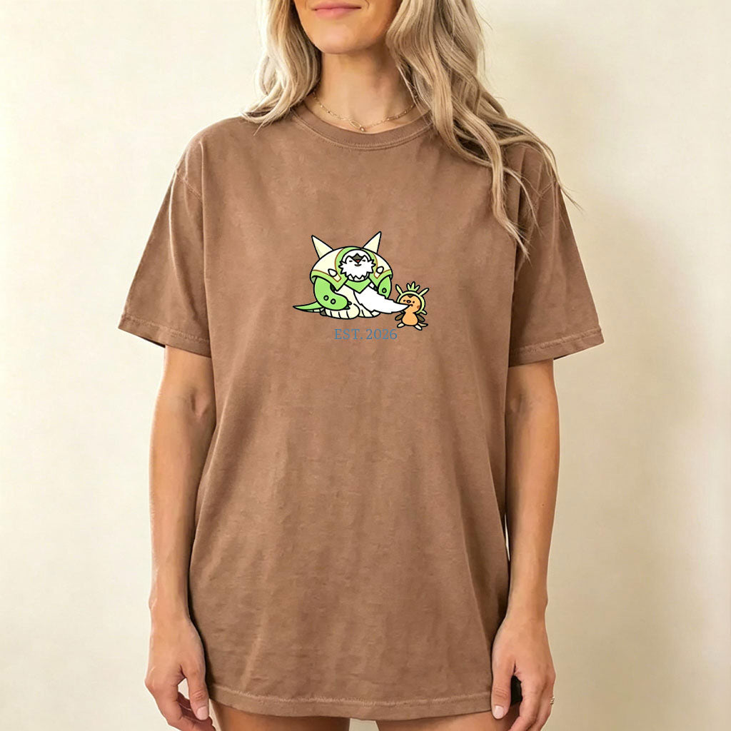 Cute Parent & Kid Chesnaught Vintage Washed T-Shirt Main image