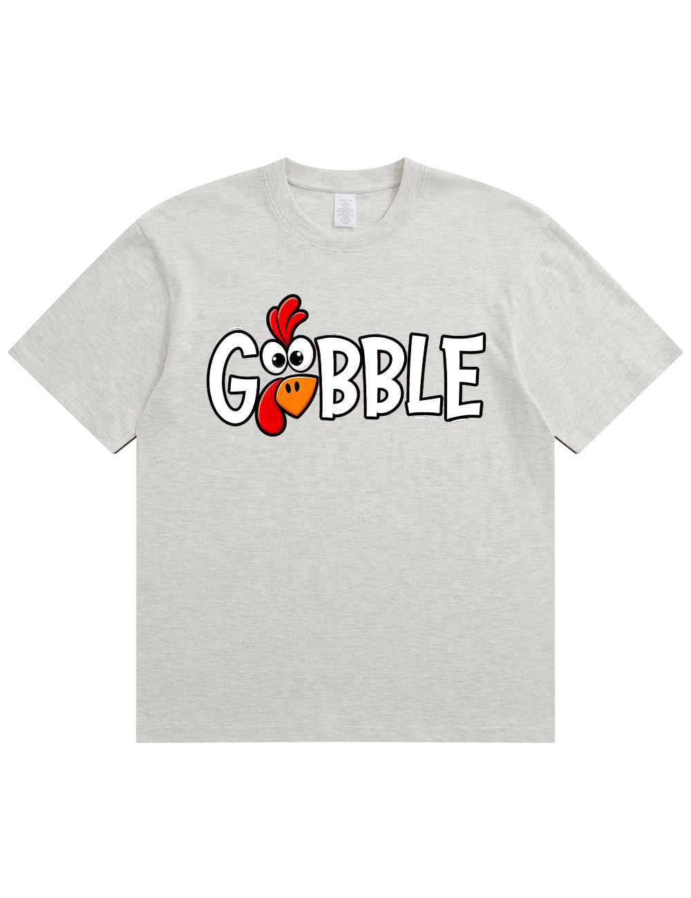 Funny Gobble Turkey Face T‑Shirt | Thanksgiving Fall Graphic Tee