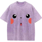 Pikachu Cartoon Tee | Pokemon Anime