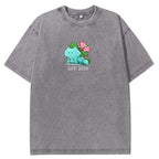 Cute Parent & Kid Bulbasaur Vintage T-Shirt