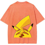 Pikachu Cartoon Tee | Pokemon Anime