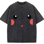 Pikachu Cartoon Tee | Pokemon Anime