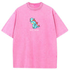 Cute Parent & Kid Feraligatr Vintage Washed T-Shirt