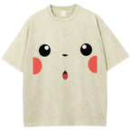 Pikachu Cartoon Tee | Pokemon Anime