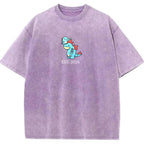 Cute Parent & Kid Feraligatr Vintage Washed T-Shirt