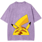 Pikachu Cartoon Tee | Pokemon Anime