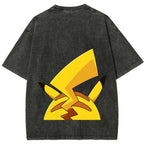 Pikachu Cartoon Tee | Pokemon Anime