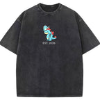 Cute Parent & Kid Feraligatr Vintage Washed T-Shirt