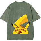Pikachu Cartoon Tee | Pokemon Anime