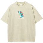 Cute Parent & Kid Feraligatr Vintage Washed T-Shirt