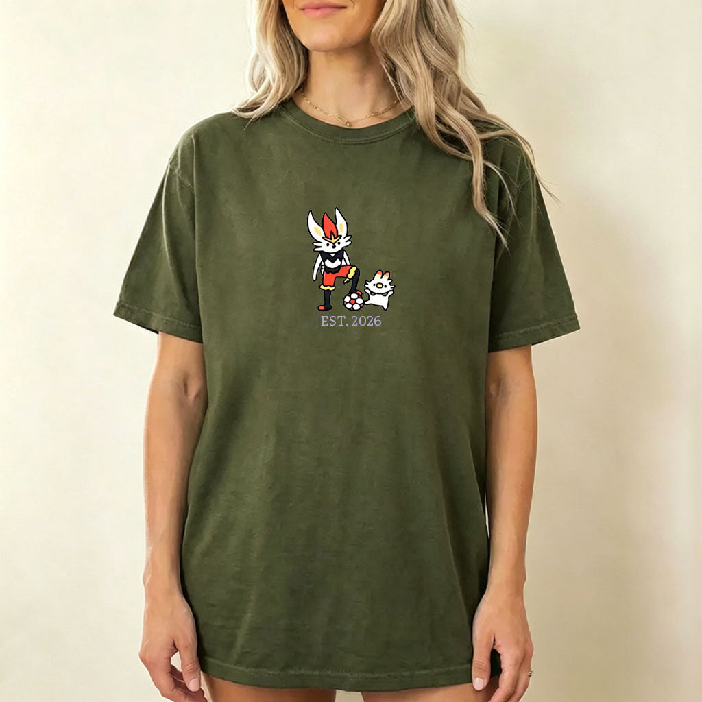 Cute Parent & Kid Cinderace Vintage Washed T-Shirt Secondary image