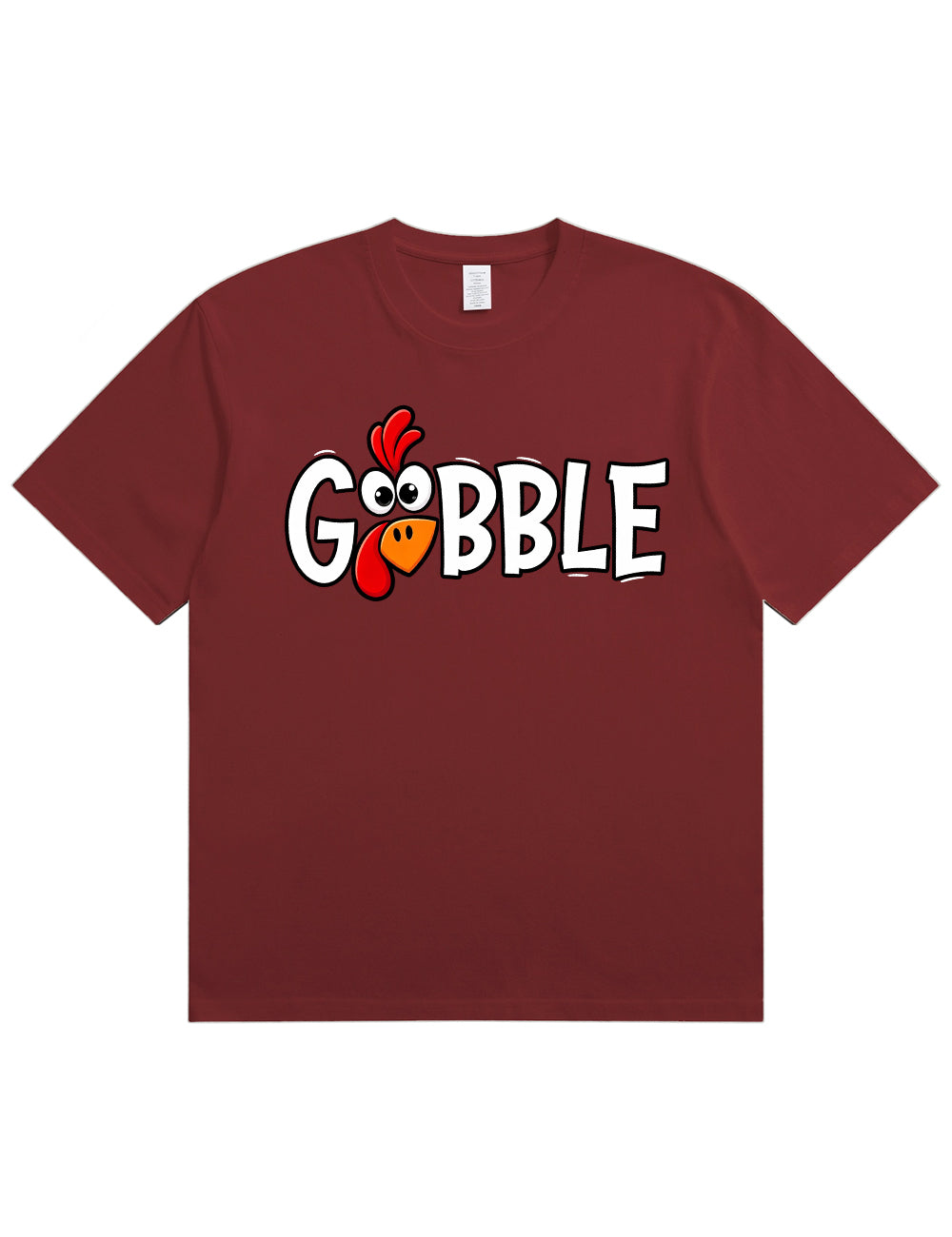 Funny Gobble Turkey Face T‑Shirt | Thanksgiving Fall Graphic Tee