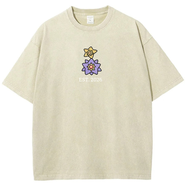 Cute Parent & Kid Starmie Vintage Washed T-Shirt