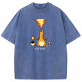 Cute Parent & Kid Charizard Vintage Washed T-Shirt