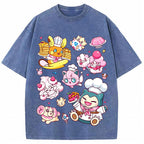 Sweet Pastry Chef Pokemon Cartoon Tee | Pokemon Anime