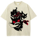 Ink Smoke Gengar Evolution Tee | Pokemon Anime