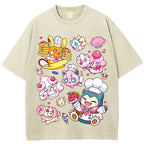 Sweet Pastry Chef Pokemon Cartoon Tee | Pokemon Anime