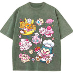 Sweet Pastry Chef Pokemon Cartoon Tee | Pokemon Anime