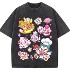 Sweet Pastry Chef Pokemon Cartoon Tee | Pokemon Anime
