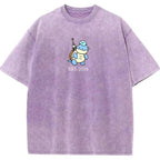 Cute Parent & Kid Blastoise Vintage Washed T-Shirt