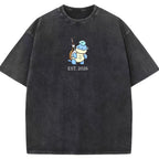 Cute Parent & Kid Blastoise Vintage Washed T-Shirt